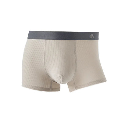 Maden Men's Underwear Seamless 3A Antibacterial Cotton Underpants Large Size Breathable Boxers Shorts Male Elastic Panties