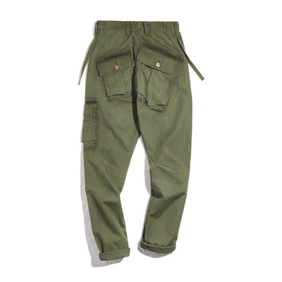 Maden Tactical Cargo Pants Green Multi-pocket Breathable Trousers Consuls Commando Training Trousers Techwear for Men's Pants