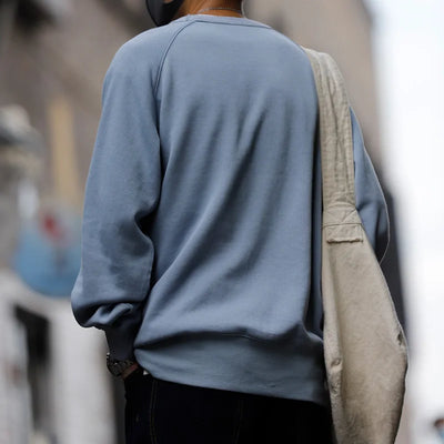 Maden Vintage Men's Hoodies Sweatshirt Oversize Male Loose Cotton Solid Thicken Warm Sweatshirts Casual Knitting Hoodied Clothes