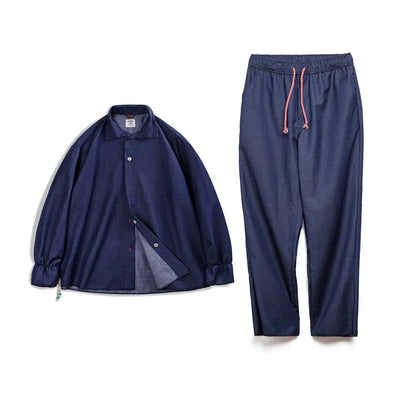 Traff Sarfy Primavera Vintage Conjuntos Azules