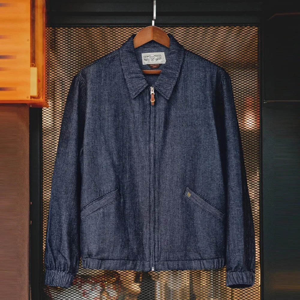 Traff Nueva Chaqueta de Denim Vintage Versátil