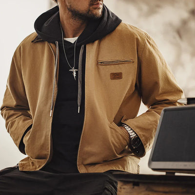 Traff Retro Canvas Detroit Chaqueta