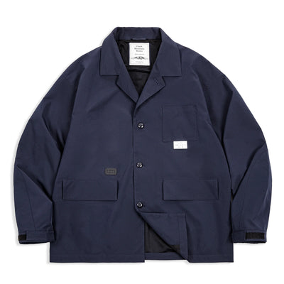 Maden Mountain Style Outdoor Multi-Pocket Suit Jacket Cityboy Flat Lapel Casual Versatile Coat Men's Blazer Spring And Autumn