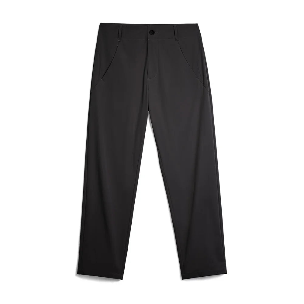 Maden Men's Lightweight Commuter Casual Pants CleanFit Dress Trousers Elastic Wrinkle-Resistant Office Long Pants for Summer