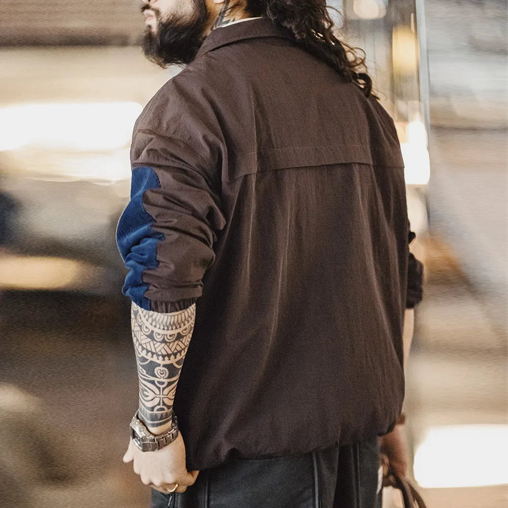 Chaqueta Casual de Pana Traff