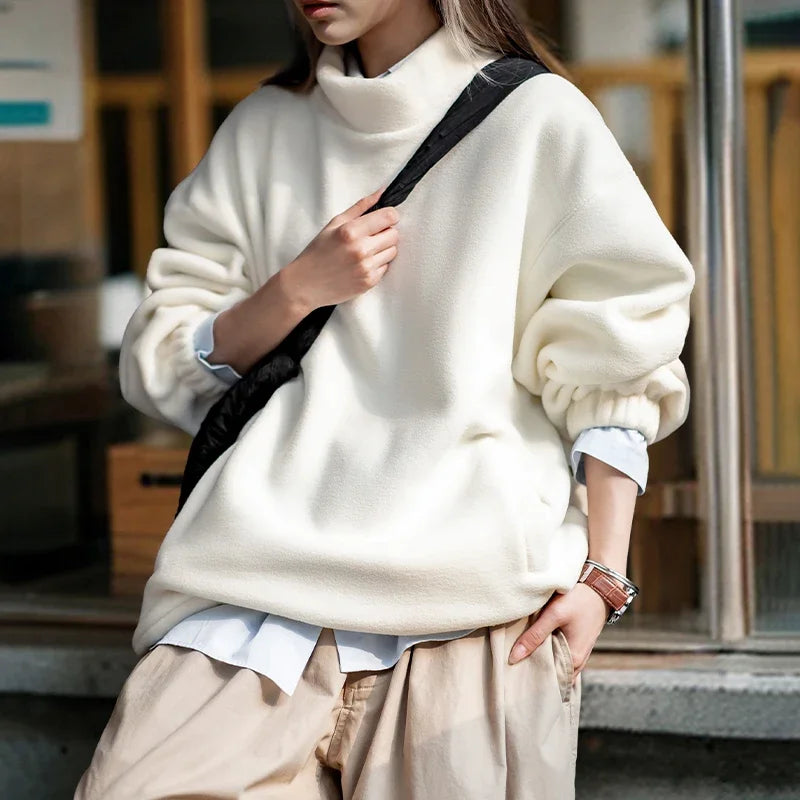 Traff Sudadera de Polar para Mujer de Invierno