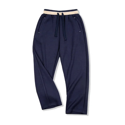 Maden 2023 Autumn Casual Air Layer Sweatpants Cityboy Loose Wrinkle Stretch Straight Leg Sports Pants Men's Baggy Trousers