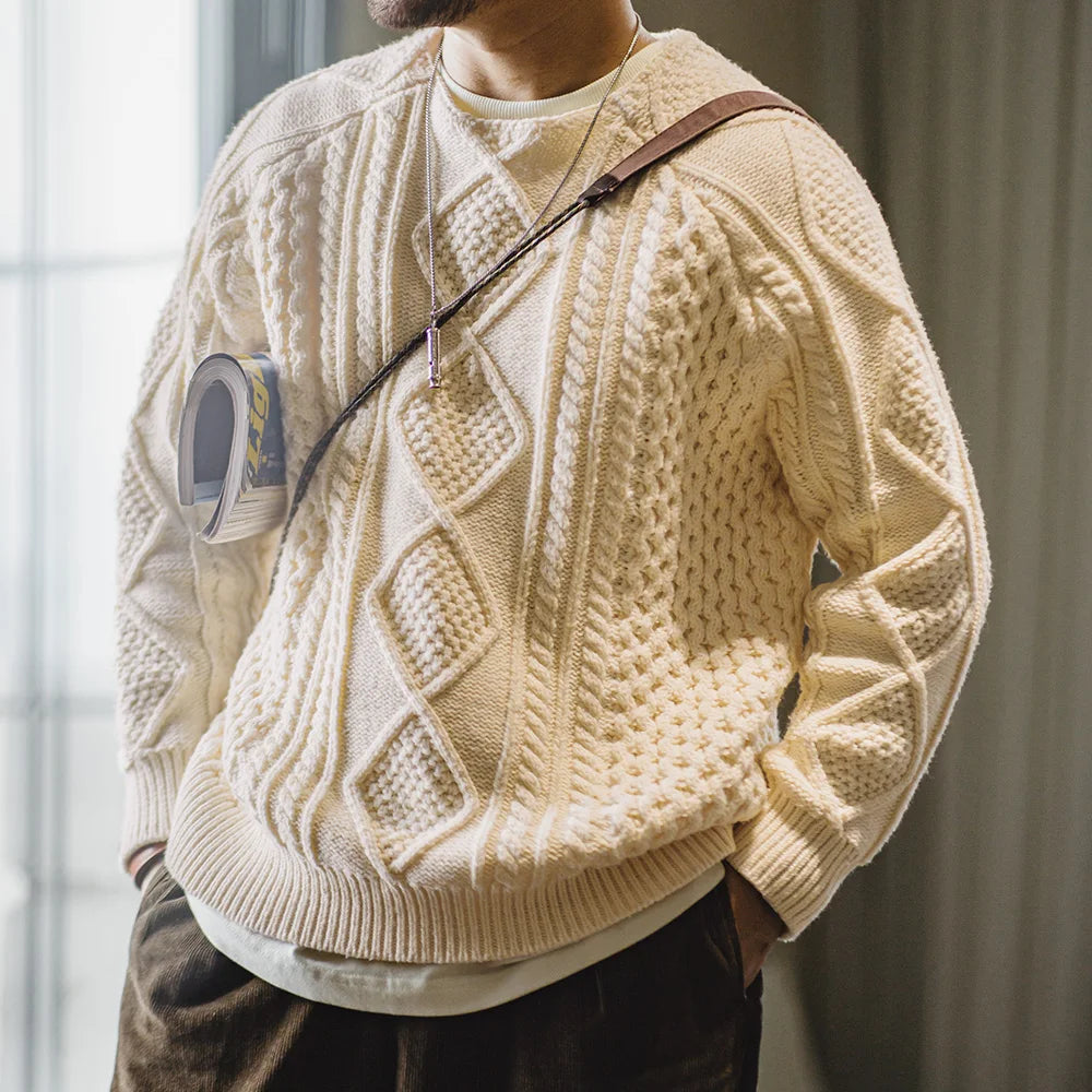 SUÉTER RETRO ARAN Traff
