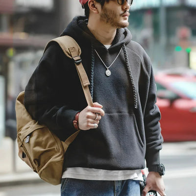 Traff Sudadera Casual de Peso Pesado