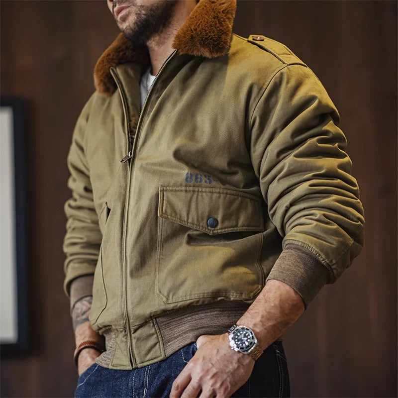 Traff Chaqueta Bomber Vintage B10
