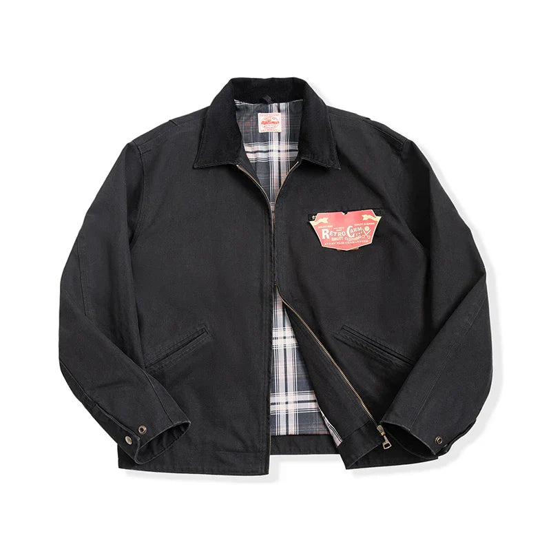 Traff Retro Canvas Detroit Chaqueta