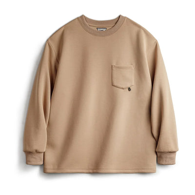 Maden Casual 3D Letter Print Sweater Illustration Pattern Design Loose Round Neck Long Sleeve for Top Men's Spring And Autumn
