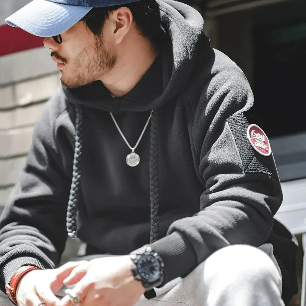 Traff Sudadera Casual de Peso Pesado