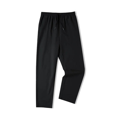 Maden Slight Stretch and Wrinkle-resistant Casual Pants for Men Straight Tapered Pants Male Fall Blazer Trousers Khaki Color