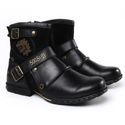 Traff Botas de Metal Vintage