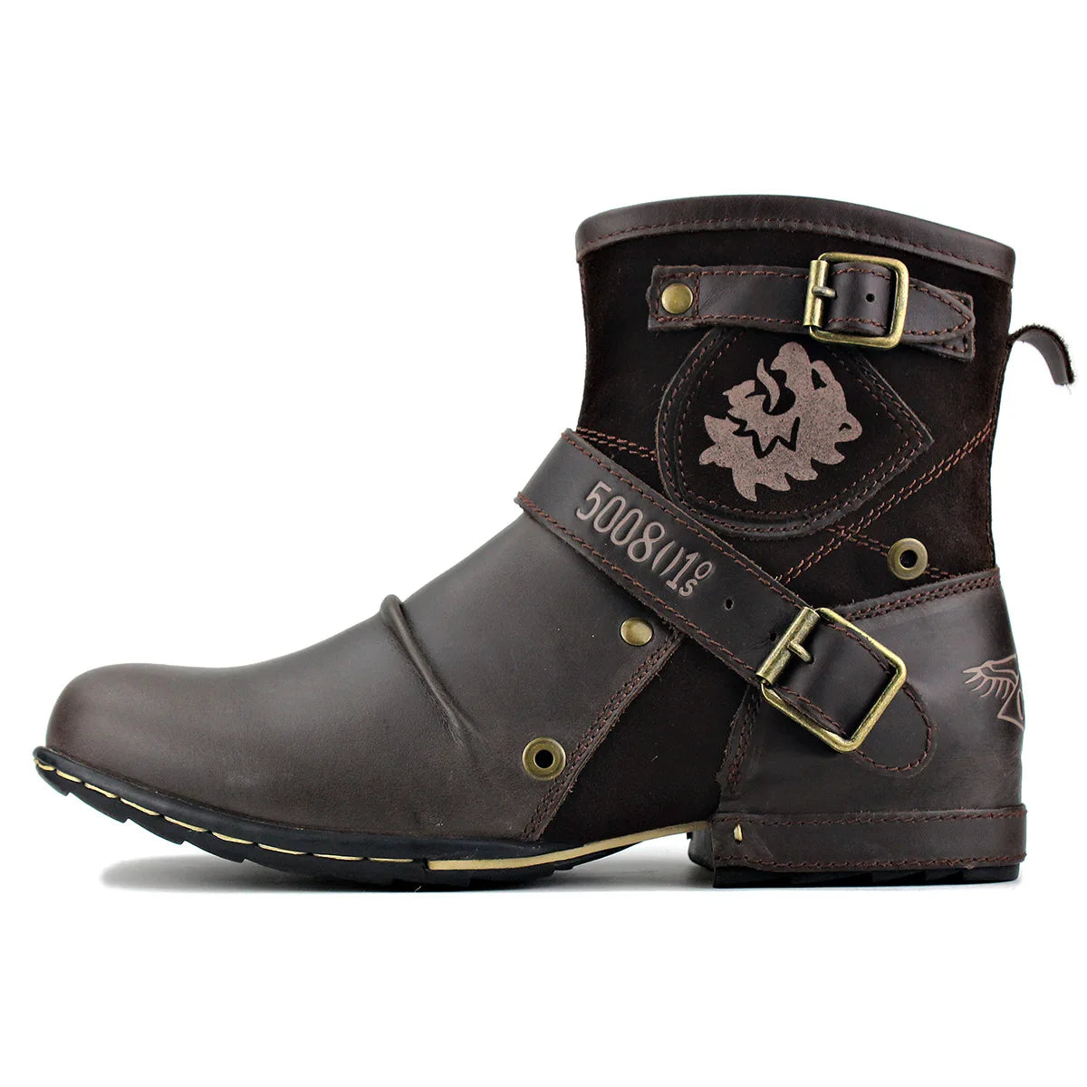Traff Botas de Metal Vintage
