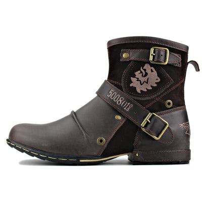 Traff Botas de Metal Vintage