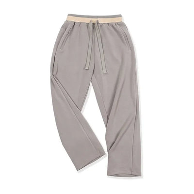 Maden 2023 Autumn Casual Air Layer Sweatpants Cityboy Loose Wrinkle Stretch Straight Leg Sports Pants Men's Baggy Trousers