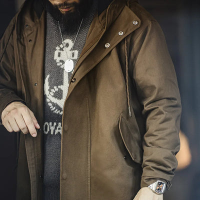 Traff Retro M51 Parka con Capucha