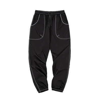 Maden Workwear American Casual Open-threaded Leggings Design Cityboy Silhouette Straight Pants for Men
