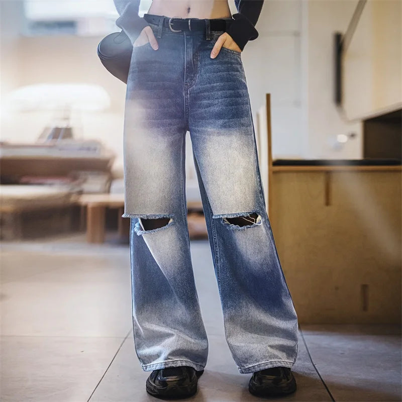 Pantalón Traff Rippy Denim