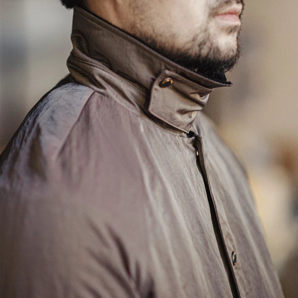 Abrigo Trench Safari de Pana Retro Traff