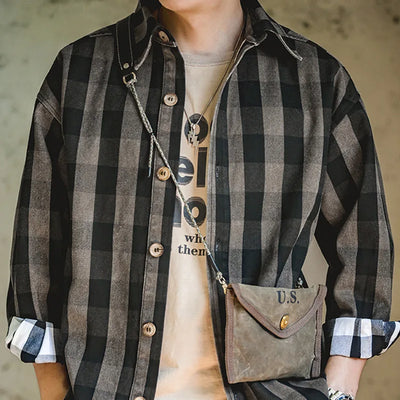 Camisas Retro Harajuku Traff
