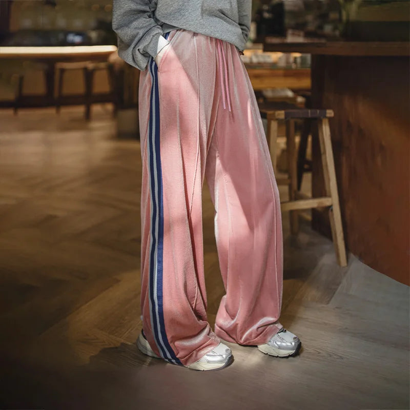 Traff Pantalón de Pierna Ancha para Mujer