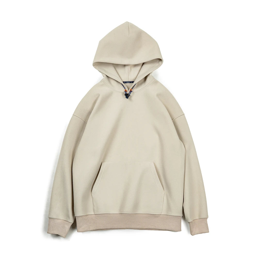 Maden New American Casual Heavy Hoodies Sweatshirt Cleanfit Silhouette Loose Pullover Outdoor Oversize Thermal Tops men's autumn