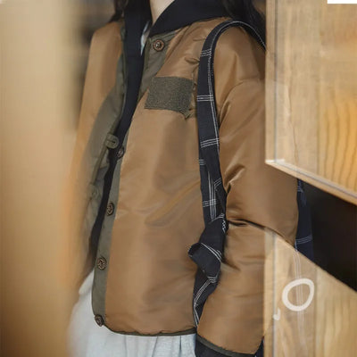 CHAQUETA REVERSIBLE Traff CON APLICACIONES