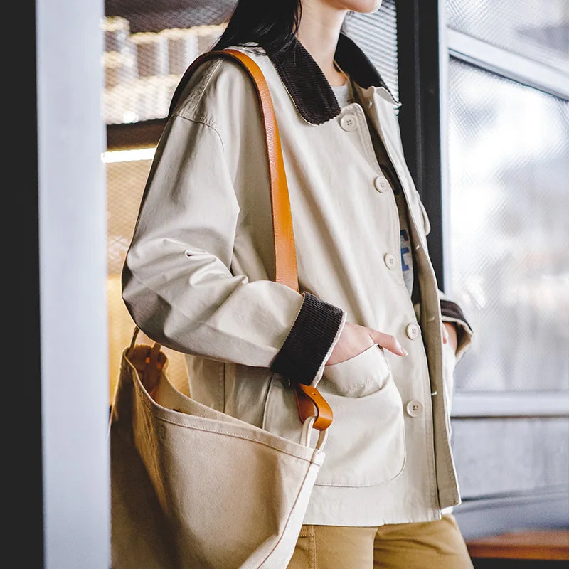 Traff OKA Chaqueta de Otoño e Invierno para Mujer