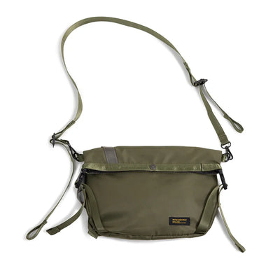 Maden Outdoor Large Capacity Crossbody Bags Men's Multifunctional Hiking Cycling Travel Adjustable Strap Shoulder Messenger Bag
