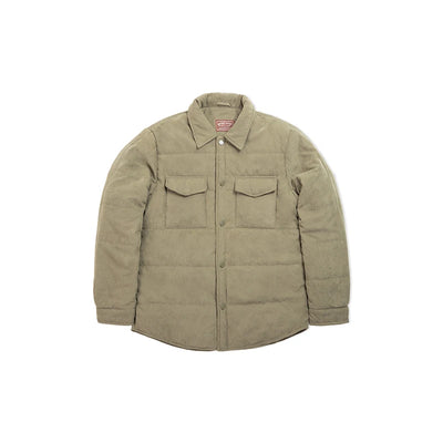 Maden Reversible Peach Pile Cotton Jacket for Men Anti-wrinkle and Warm Thickened Coat Fall and Winter Casual Multi-Pocket Parka