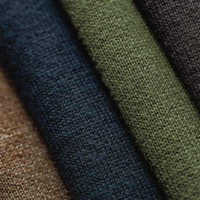 Maden Autumn Winter New Regular Fit 12 Gauge Sweater Men Half Turtleneck Pullovers Knitwear Solid Color Warm Bottom Shirt