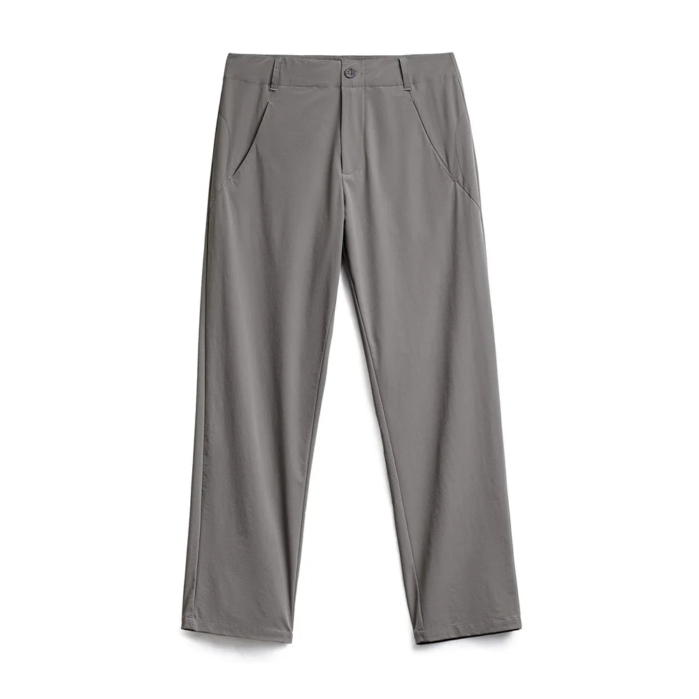 Maden Men's Lightweight Commuter Casual Pants CleanFit Dress Trousers Elastic Wrinkle-Resistant Office Long Pants for Summer