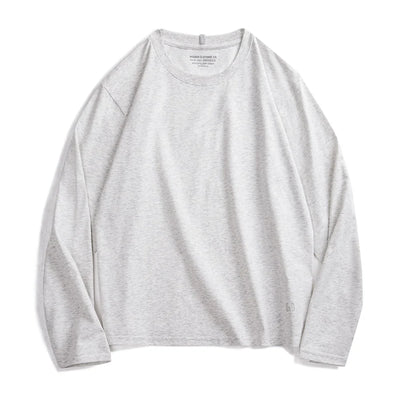 Maden New Casual Sorona Cool Long-sleeved T-shirt Quick-drying Antibacterial Round Neck Top for Men's Spring And Autumn