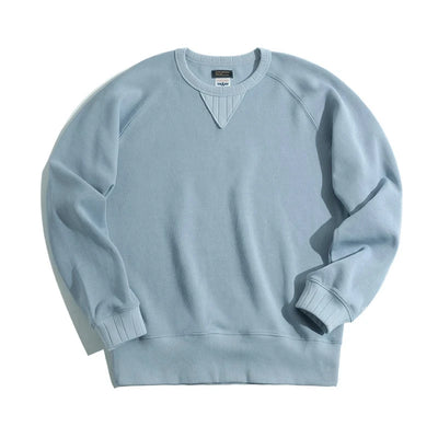 Maden Vintage Men's Hoodies Sweatshirt Oversize Male Loose Cotton Solid Thicken Warm Sweatshirts Casual Knitting Hoodied Clothes