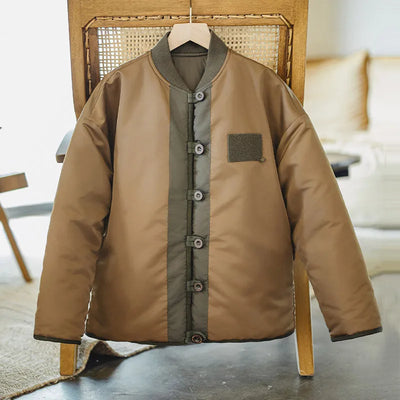CHAQUETA REVERSIBLE Traff CON APLICACIONES