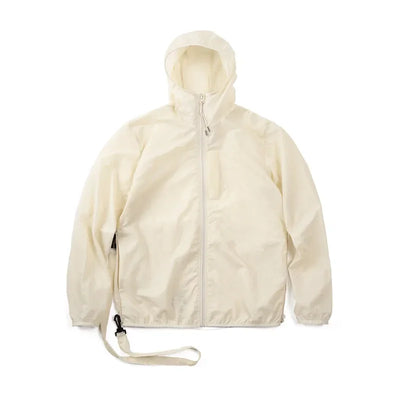 Maden Men's UPF 50+ UV Full Zip Sun Protection Jacket Light Thin Breathable Packable Fishing Windbreaker Hiking Hooded Skin Coat