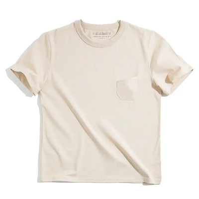 Maden 2023 Vintage Fashion Summer T Shirts for Men Crewneck Heavyweight Cotton Short Sleeve Tee Amekaji Tactical Tops