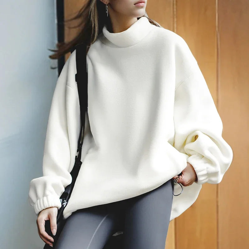 Traff Sudadera de Polar para Mujer de Invierno