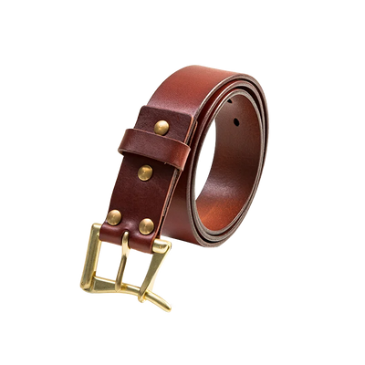 Maden men's cow leather belt men's fashion new classic retro pin buckle belt high quality fireman quick release belt men