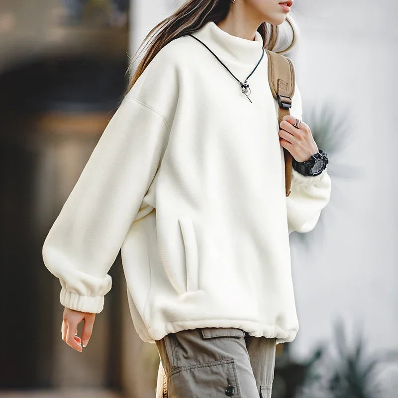 Traff Sudadera de Polar para Mujer de Invierno