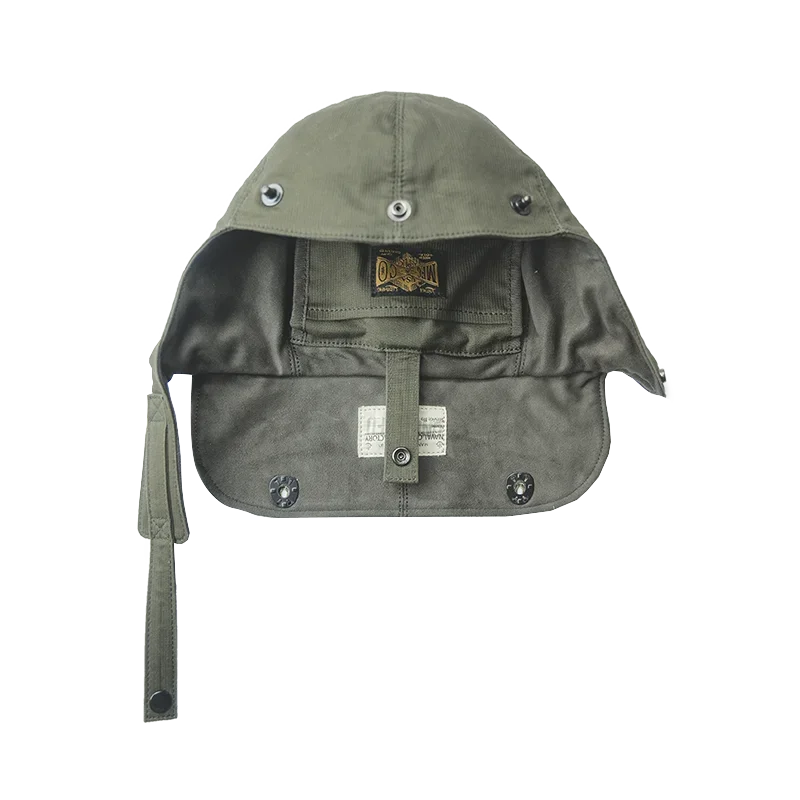 Maden Retro N1 Deck Men's Bags Canvas Messenger Crossbody Chest Waist Bag Green Hats Travel Shoulder Belt Bag