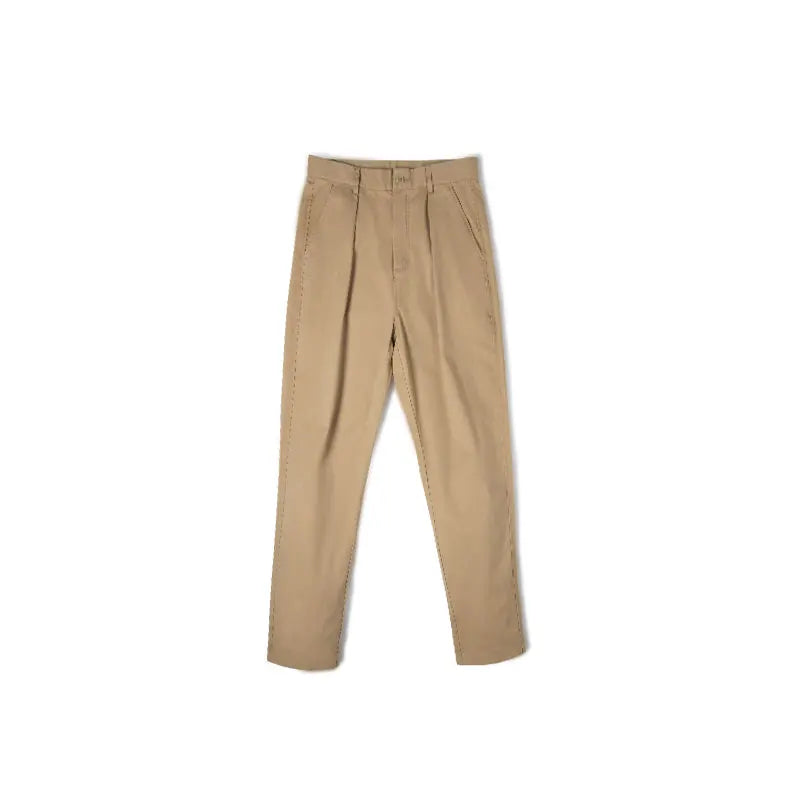 Maden Cotton Casual Pants Men American vintage Style Male Twill Slim Fit Stretch Pencil Trouser Autumn Amekaji Clothing Khaki