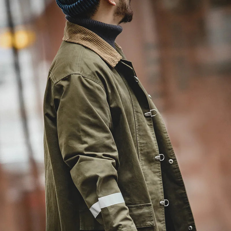 Traff Chaqueta de Pana Vintage