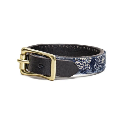 Maden Vintage Patchwork Leather Bracelet Brass Buckle Do Old Bangles Accessories Men and Women Bracelets 24CM Length Adjustable