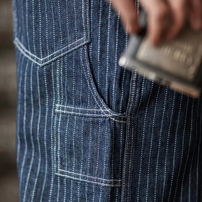 Traff Mono de Denim Inspirado en la Moda Vintage Indigo