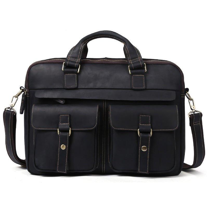 BOLSO DE CUERO UNISEX Traff VGN6733
