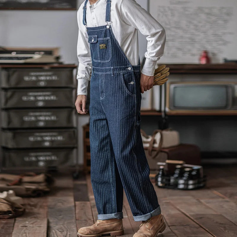 Traff Mono de Denim Inspirado en la Moda Vintage Indigo